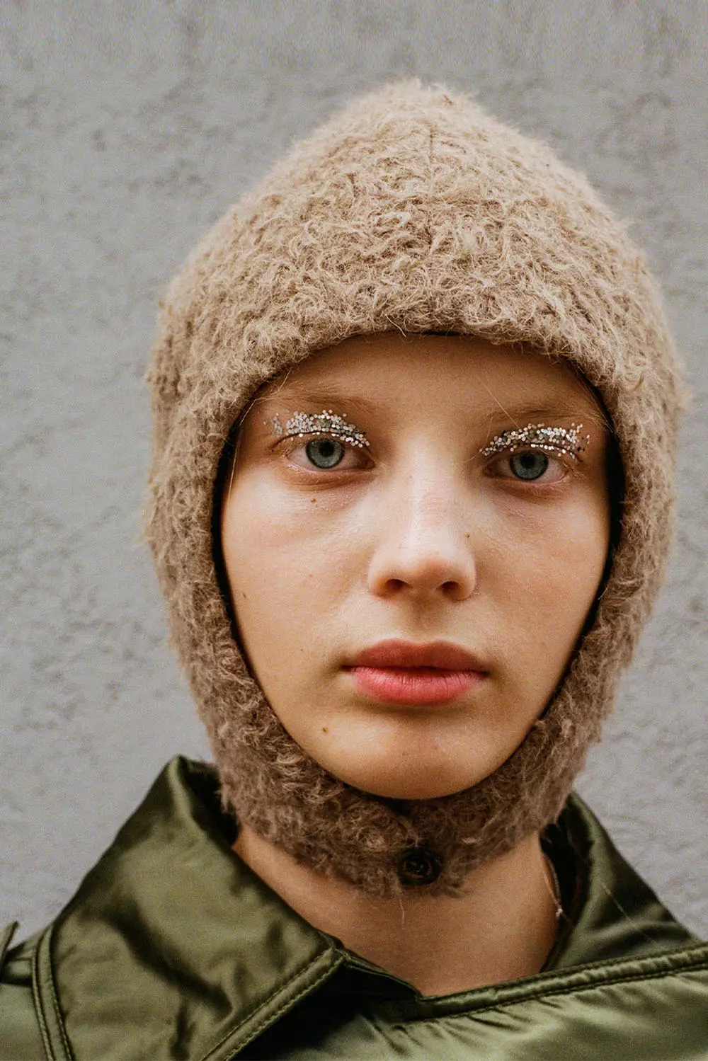 Шапка из альпаки