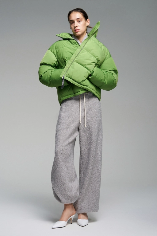 Пуховик Cropped