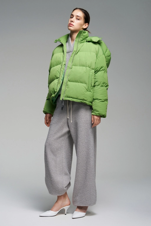 Пуховик Cropped