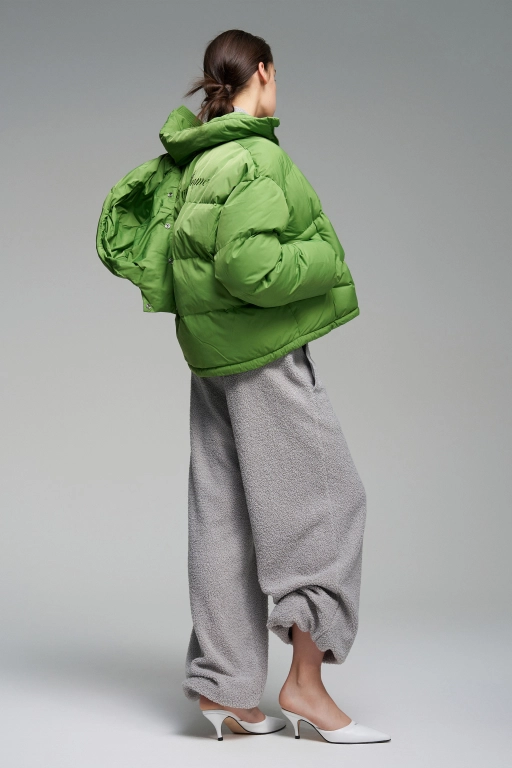 Пуховик Cropped