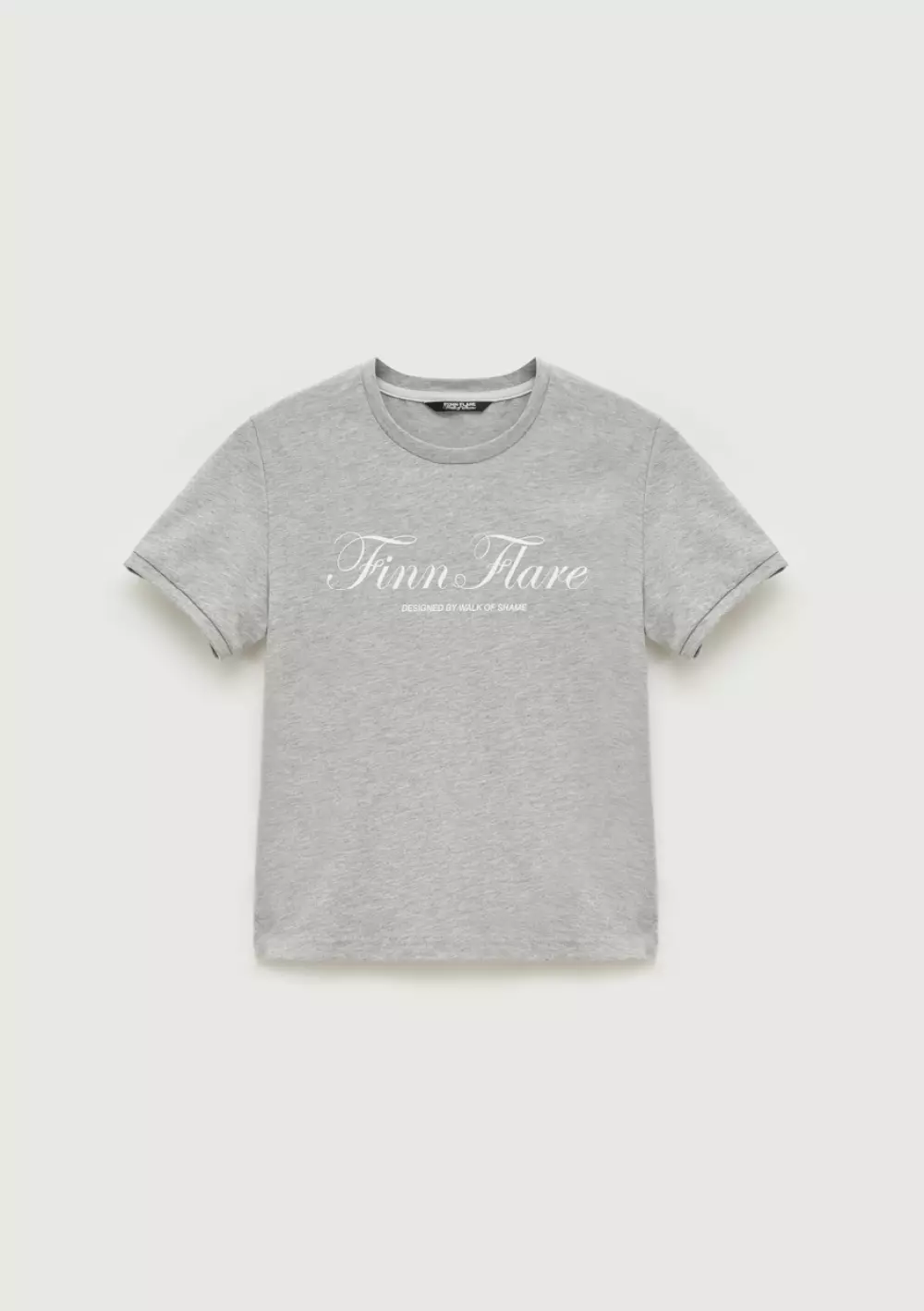 Серая футболка WOS X Finn Flare