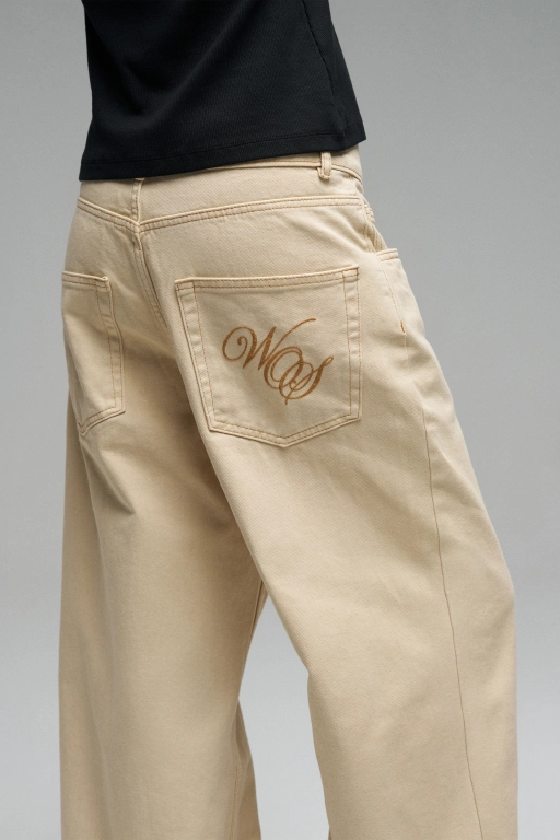 Прямые джинсы "Monogram"