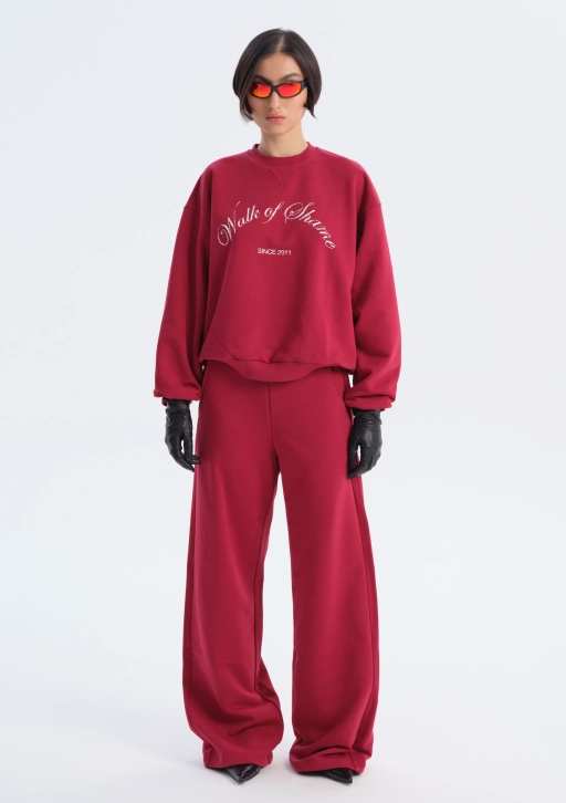Прямые спортивные брюки “Distressed”