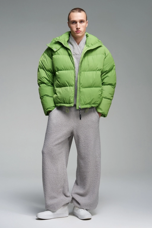 Пуховик Cropped