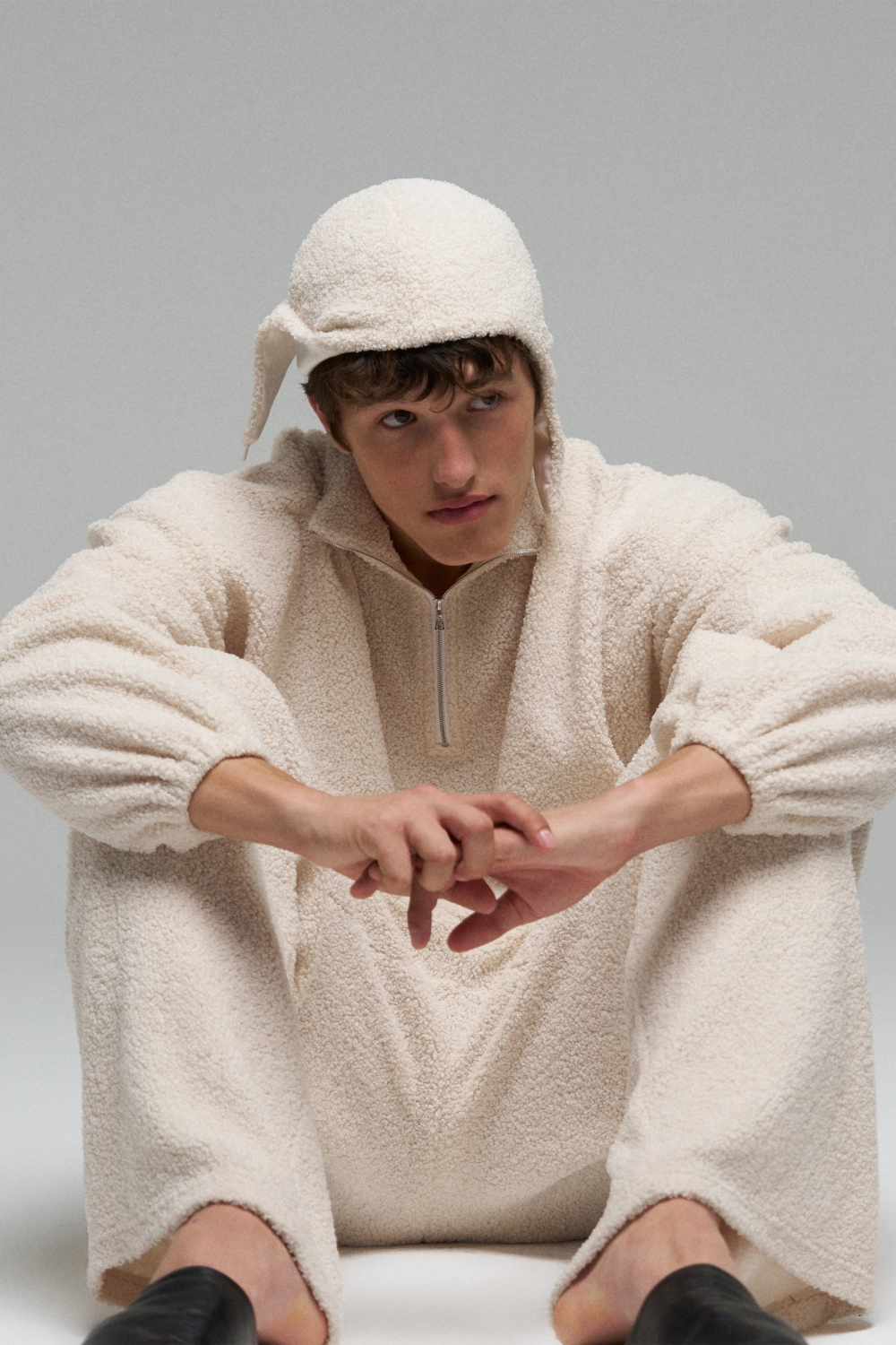 Молочные брюки "MOUTON"