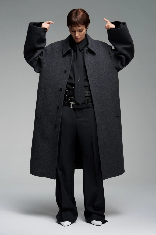 Брюки с двойными шлевками