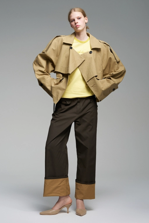 Брюки из брезента