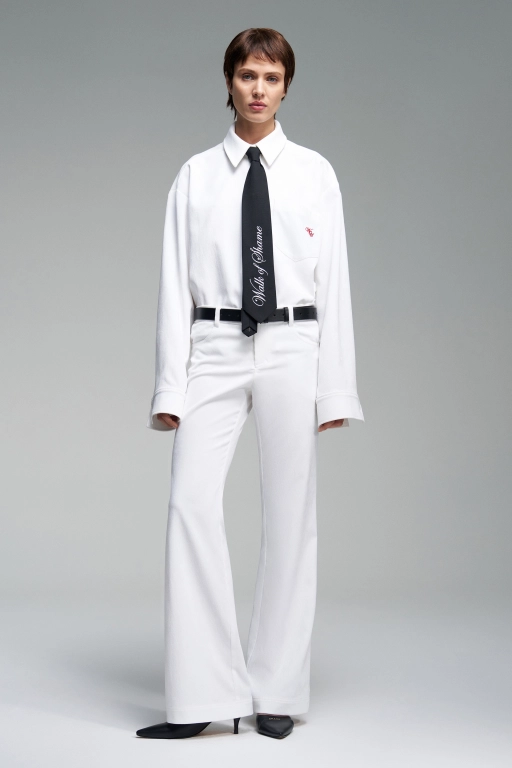 Брюки Snow white velvet