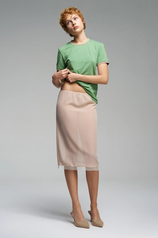 Юбка прозрачная Polka Dot