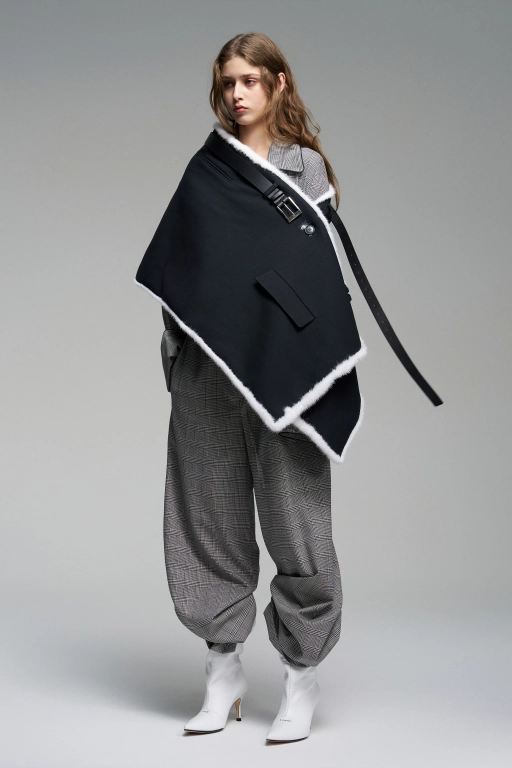 Пижамная рубашка из тонкой шерсти