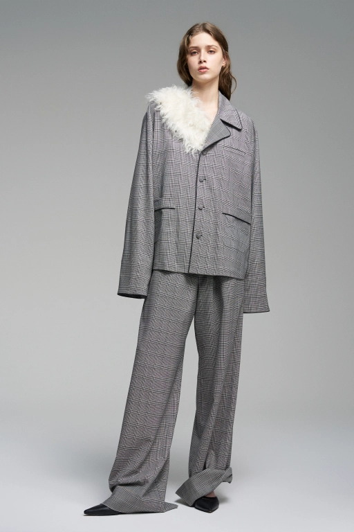 Пижамные брюки из тонкой шерсти