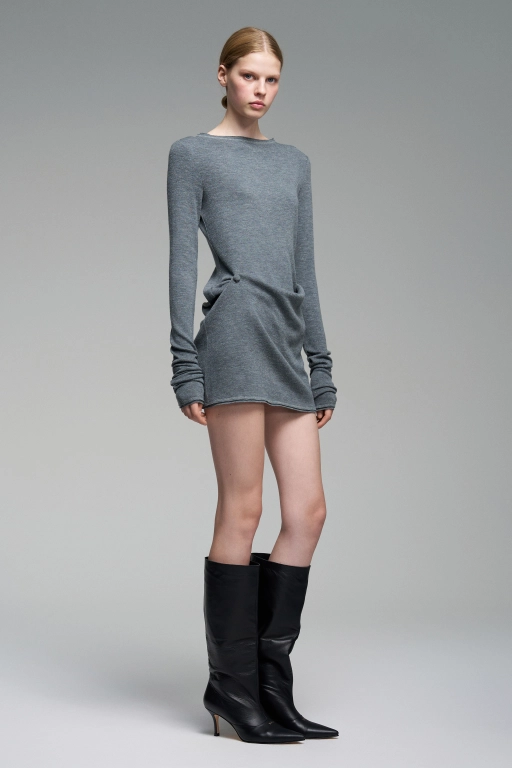 Платье Button Tuck