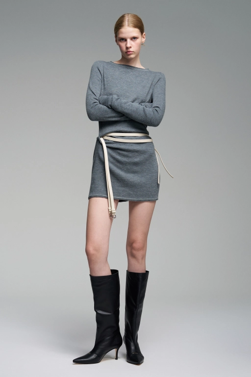 Платье Button Tuck