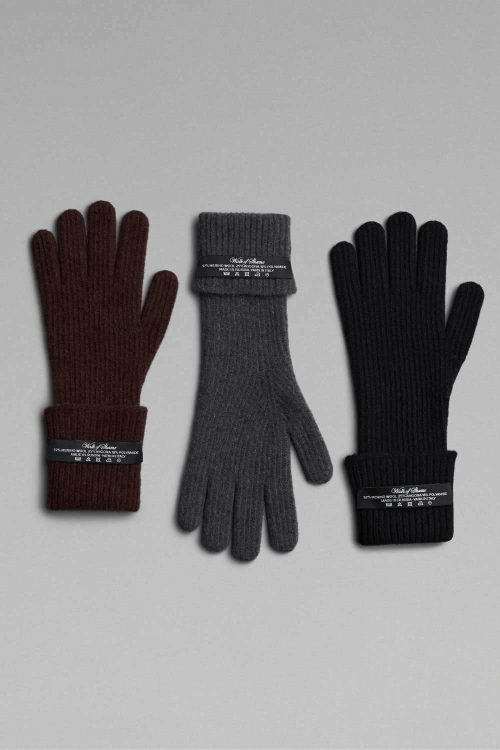 Вязаные перчатки