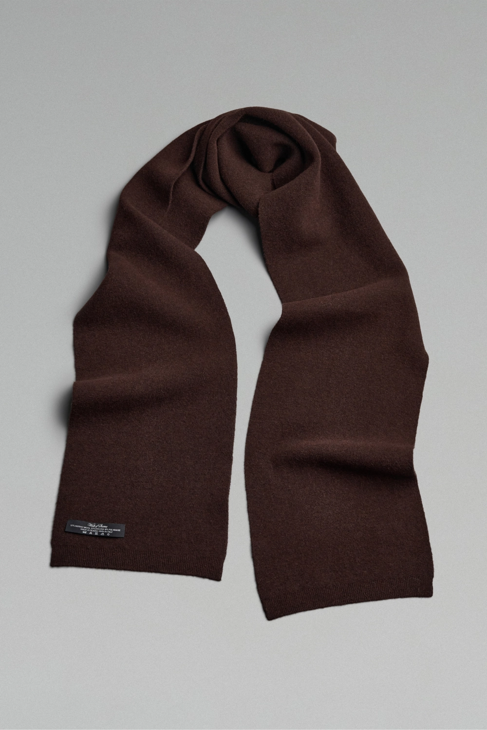 Вязаный двусторонний шарф