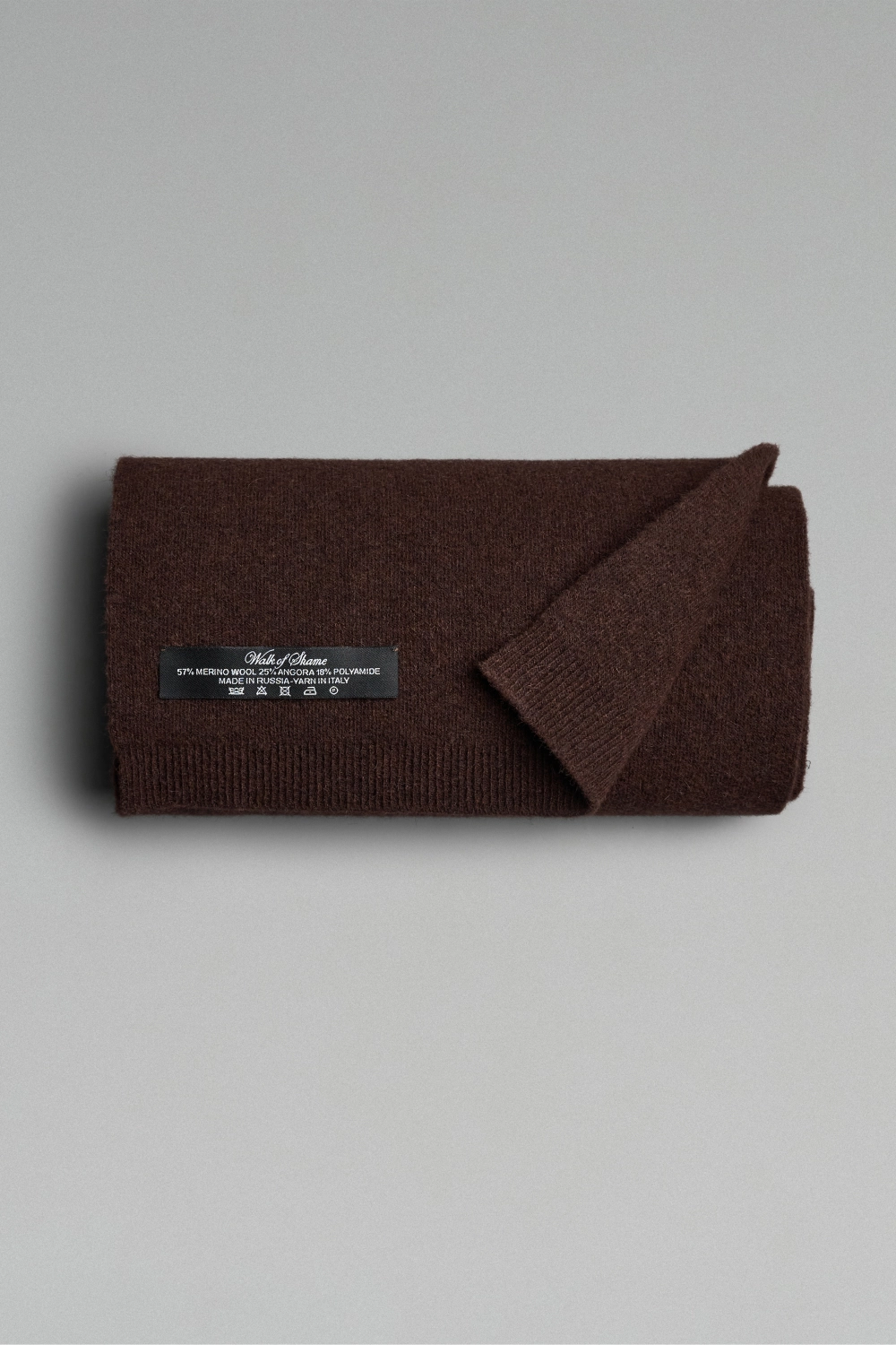 Вязаный двусторонний шарф